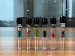 Glasölbrennerpfeife Glaspfeife Glas OG-Pfeife farbige Diamantpfeife mit Deckelzubehör Großhandel