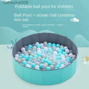 Baby Rail Kinder Ozean Ball Pool Klappspiel Zaun Baby Indoor Basketball Zelt Baby Ozean Ball Spaß Unterhaltung Spielzeug Kinder HomeL231027