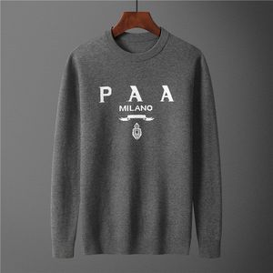 Herrkvinnor Designers Sweaters Letters Pullover Men hoodie Långärmad Aktiv tröja broderi Knitwear WinterAsian Code M- 3XL #03