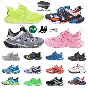 Track 3 3.0 Designer Casual Shoes Men Women yellow white black pink grey Sneakers Printed Platform sports trainers shoes size 36-45