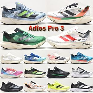 ADS PRO 3 Män Running Shoes Designer Trainers Tokyo Solar Red Black Beam Yellow Solar Green Grey Gold Metallic Legacy Indigo Outdoor Mens Sneakers Storlek 40-45