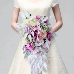 Düğün Çiçekleri Romantik Buket Gelin Gelin Buketleri Nedime Yapay Sevgililer Günü İtiraf Partisi Kilisesi