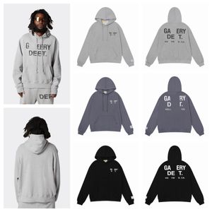 Mens New Men and Women Galleries Hoodies Sweatshirts Designers Fashion Trend Depts Classic Letter Printed Hoodie Womens High Street Cotton Pul