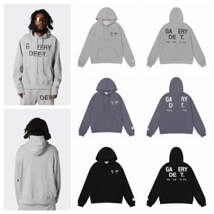 Erkek Yeni Erkekler ve Kadın Galerileri Hoodies Sweatshirts Tasarımcılar Moda Trend Bölümleri Klasik Mektup Baskılı Hoodie Bayan Yüksek Sokak Pamuk Pul