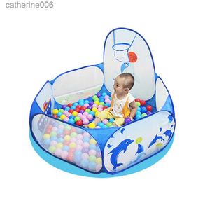 Baby Rail Portable Dry Pool for Children Baby Ball Pool for Child Ball Pit Baby New Year Gift Playpen for Children Home Outer Park UseL231027