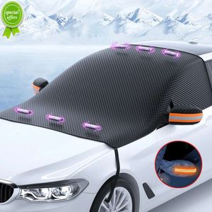 Magnetic Waterproof Car Windshield Cover - Snow, Ice, Sun Protector for Front Screen, Exterior Auto Accessory