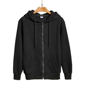 New Hooded Zipper Sweater Men's and Women's Top Long Sleeve Loose Casual Coat