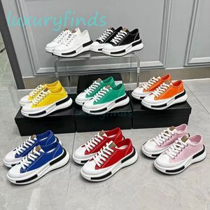 Luxus-Freizeitschuhe, Trainer, Stoff-Sneaker, Designer-Canvas-High-Tops, Damen-Sportschuhe mit dicker, grobkörniger, ineinandergreifender Buchstaben-Gummisohle, Trainingsschuhe