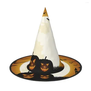 Berets Pumpkin Interesting Decoration Witch Hat Halloween For Kids Party Decor Supplies Outdoor Tree Hanging Ornament