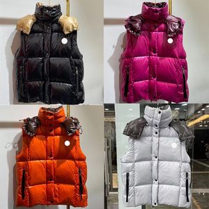 Parana Designer Winter Jacket Women Mens i damskie haftowana odznaka kamizelka luksusowy puffer rozmiar 0/1/2