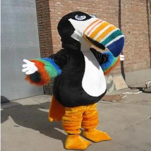 Halloween Toco toucan Mascot Costume Cartoon Anime theme character Christmas Carnival Party Fancy Costumes Adult Outfit