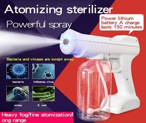 2020 Wireless Rechargeable ULV Sprayer 800ml Disinfection Sprayer Machine Hair Nanotube Steam Gun Fogger Sprayer For Car Hospital 3729880