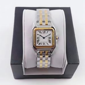 Relógio feminino designer relógio de alta qualidade máquina quartzo quadrado diamante todo aço inoxidável pulseira vidro safira à prova dwaterproof água montre de luxo
