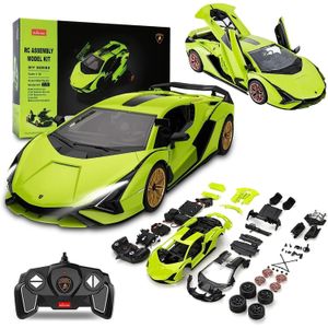 ElectricRC Car Rastar RC 118 Scale DIY Kits to Build Gift Ideas for Brithday Boys GiRLs Adult 72pcs Building kit 231026