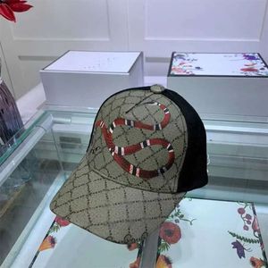 2023ss ball caps fashion ball cap mens designer tiger bee snake flower baseball cap luxury cap handmade