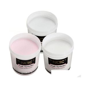 Polveri acriliche Liquidi Polveri acriliche Liquidi 1Pc 120G Pro Super Big Size Nail Art Builder Strumenti Consigli Trasparente Bianco Rosa Manicure Be Dhlsk