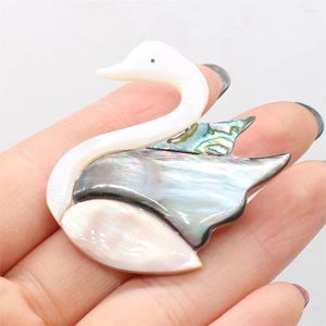 Colares Pingente Natural Abalone Shell Moda Animais Encantos Mais Vendidos Para Fazer DIY Jóias Colar Presente