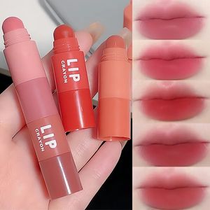 Lipstick Set Lip Gloss 4 Colors In 1 Matte Velvet Pen Kit Lipliner Waterproof Lasting Not Fading Makeup Cosmetics 231027