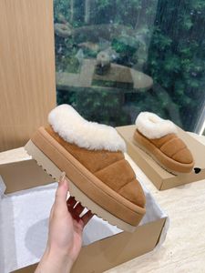 2023 New Style Winter Wool Boots Fashion Brand Designer Boots Tasman Slippers Non-Slip Shoes Mini Cotton Boots