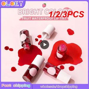 Lip Gloss 1/2/3PCS Bayfree 7.1ml Stain Waterproof Dual-use Natural Effect Lips Eyes Cheeks Liquid Tint For Beauty