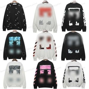 Tasarımcı Mens Hoodies Offs Beyaz Kış Sweatshirts Kapalı W Unisex Hoodie Ceket Gevşek Ceket Kapşonlu Kazak Davlumbaz Erkek Kadın Çiftler Çiftler Günlük Pamuk Uzun Kollu