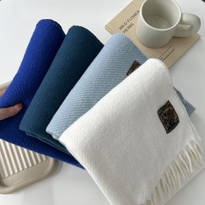 Schal 2023 Modeschals 20 Farben 100 % Acryl Winterschal für Paare Größe 196 * 45 cm Wärmere Decken mit Wollgefühl Hautfreundliche Schals