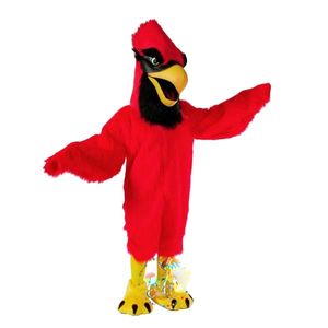 2024 Halloween Cardinal Mascot Costume Suit Party Dress Christmas Carnival Party Fancy Costumes Adult Outfit