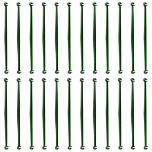 Garden Decorations 24pcs Stake Arms Cage Expandable Trellis Connectors Stakes Connecting Rod Brackets For Vegetables Flowers Fruits Vine