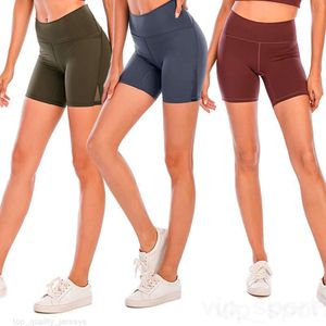 Lu lu lemens Yoga Align Pantaloncini da donna Sport attillati 3 Pantaloni corti nudi Tre Pantaloni Fitness Abbigliamento sportivo Pantaloni da yoga a vita alta Pantaloni scrunch senza cuciture Leggings da allenamento