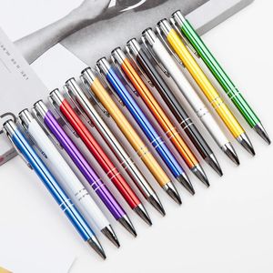 Inne imprezy imprezowe Hurtowe 100 50 20pcs Laser Grawer Spersonalizowany Pen Pen Pen Pen Creative Business Birthday Wedding Mały prezent 231026