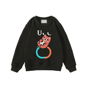 Classic Cute Print Hoodie Designer Boys Girls Sweatshirt Spring Autumn Kid Hoodies Childrens Round Neck Sweatshirts 5 Colors CSD2310276