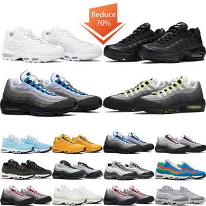 air 95 running shoes 95s men women Triple White Black Smoke Grey Orange Bred Dark Beetroot Neon Pure Platinum Rough Green outdoor sports trainers sneakers 36-46