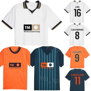 Club 23-24 FC Soccer 25 Giorgi Mamardashvili Jerseys 9 HUGO DURO 23 Fran Perez 14 Jose Gaya 12 Thierry Correia 8 Javi Guerra Football Shirt Kits Custom Name WaLunXiYa