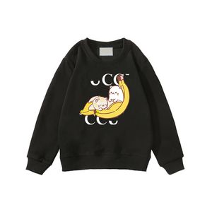 Designer 100% Cotton Hoodies Luxurys Cute Baby Sweatshirts Kids Winter Clothes Letter Long Sleeve Sweater Boys Girl Sweatshirt CYD23102306