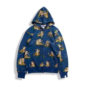 Giacche firmate da uomo Embriodery Bapes Felpa con cappuccio full zip Felpa con cappuccio mimetica Felpa con cappuccio con stampa tigre 3D Felpa con cappuccio Varsity Hip Hop Top Cappotto in cotone Shark Maglione da donna