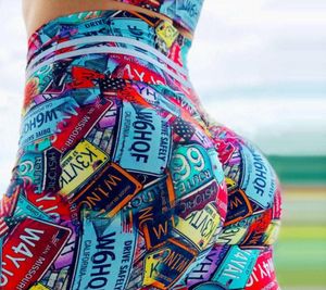 Street Style Women Outdoor Hosen Sexy Lift Butts Outdoor -Kleidung High Taille Active Capris Frauen Bubble Butt Yoga 3867624