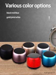 ミニスピーカーミニBluetoothスモールスピーカーポータブルインテリジェントワンドラッグ2つの小さなスチールキャノンメタルワイヤレスBluetoothサウンド