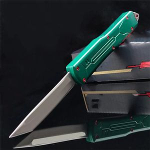 Mini Zulu Utx-70 Automatic KNIFE CNC Bounty Hunter Alloy Handle D2 Steel Blade UT70 Camping Tactical Folding Quick Opening MICro Cutting Tools 204P