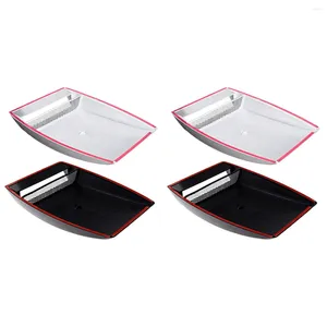 2PCS Universal Car Hood Scoop Racing Air Flow Wlot Bonnet Vent Cover (srebrny)