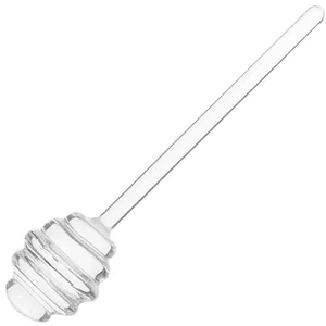 Spoons Honey Stirrer Container Rod Household Stick Stirring Syrup Drinks Practical Syrups Fruits Jam Cocktail