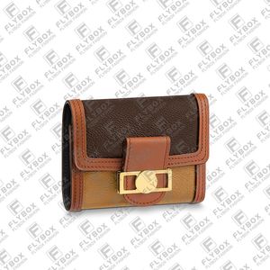 Mulher designer de luxo moda casual carteira moeda bolsa chave qualidade superior m68725 titular do cartão crédito rápido dlivery