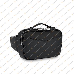 Mężczyźni moda swobodna design luksusowe torby z talią talii crossbody ramię top lustrzana jakość m42906 torebka