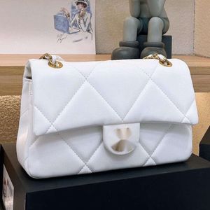 2023 Designer-Tasche, Umhängetasche, luxuriöse Handtaschen, Kette, Clutch, Klappe, Damen, Karo-Faden, Geldbörse, doppelte Buchstaben, solide Haspe, Taille, quadratische Streifen, bestes Weihnachtsgeschenk