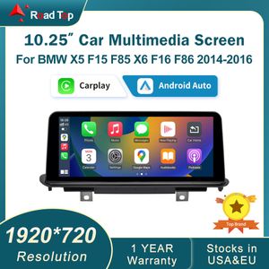10.25 1920*720 Wireless CarPlay Multimedia Display Touch Car Screen Android Auto Head Unit för BMW X5 F15 F85 X6 F16 F86 2014-2016