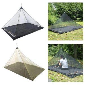 Zelte und Unterstände Tragbare Ultraleicht Camping Zelt Moskitonetz Sommer Mesh Innen Outdoor Liefert Strand Ausrüstung Q7A4