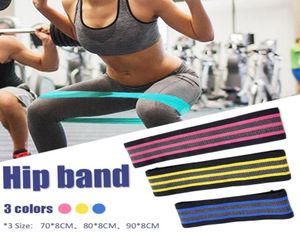 Hip Circle Deep Squat Hip Ring Elastic Band Fitness Gummiband Female Resistance Circle Men039s Yoga Sports Tension Belt C18117465456818