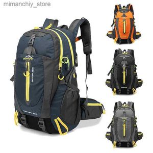 Outdoor-Taschen 30L-40L Wasserdichte Kletterrucksäcke Männer Frauen Outdoor-Sportrucksäcke Camping Wanderrucksäcke Sporttasche Bergsteigertasche Q231028