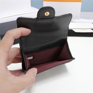 Brand Luxury Designer Fashion High Quality Ladies Shoulder Bag Flip Clutch Caviar Lambskin Wallet 006322p