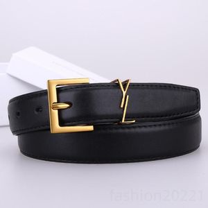 Belt Head Litchi Quiet Great Belts Belt for Women Genuine Leather 3.0cm Width High Quality Men Designer Belts Y Buckle Unisex Waistband Cintu S