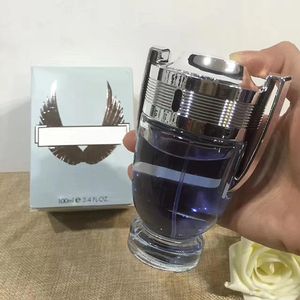 클래식 남성 향수 남성 향수 스프레이 100ml invictus edt 프랑스 브랜드 매력 냄새가 빠른 무료 우송료